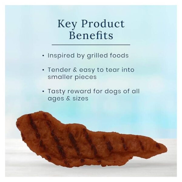 Blue Buffalo Nudges Grillers Natural Dog Treats, Made in the USA with Real Steak, 16-oz. Bag - Image 3