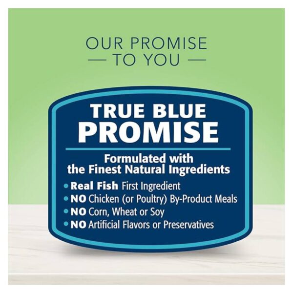 Blue Buffalo True Solutions Perfect Skin & Coat Natural Adult Dry Dog Food, Salmon 4-lb - Image 6