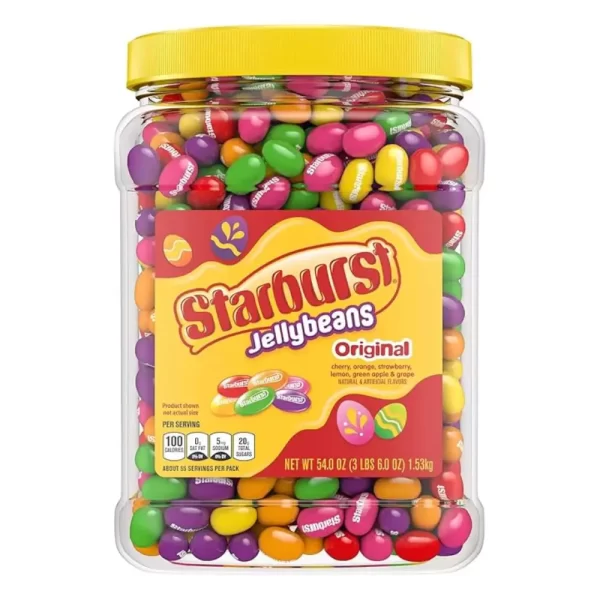 Starburst Jelly Beans Original Fruit Flavors Pantry-Size, 54 Ounce